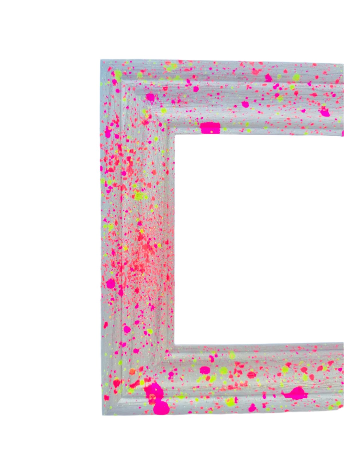 Upcycled Sustainable Splatter Wooden PhotoFrame